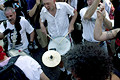 united for peace & justice march, 7th avenue, nyc, august 2004